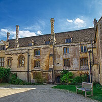 Buy canvas prints of LaCock Abbey A Window to the Past by Helkoryo Photography
