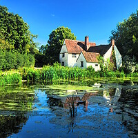 Buy canvas prints of Flatford Mill 1 by Helkoryo Photography