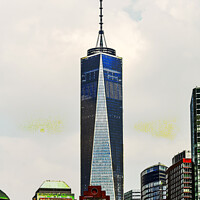 Buy canvas prints of Freedom Tower by Janie Pratt