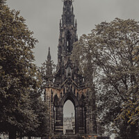 Buy canvas prints of Scott Monument by Lauchlan Hunter