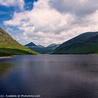 Buy canvas prints of The beautiful Mourne Mountains by Cecil Owens