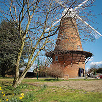 Buy canvas prints of Rayleigh Mill, Essex, UK.  by Peter Bolton