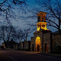 Buy canvas prints of The Clock Tower at The Garrison, Shoeburyness, Ess by Peter Bolton