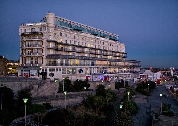 The Park Inn Palace Hotel at Southend on Sea, Essex, UK.   Picture Board by Peter Bolton