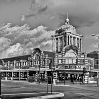 Buy canvas prints of The famous 'Kursaal' at Southend on Sea, Essex. One of the first purpose built amusement parks in the world. by Peter Bolton