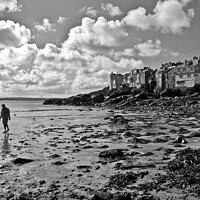 Buy canvas prints of St. Ives Beach, Cornwall, UK. by Peter Bolton
