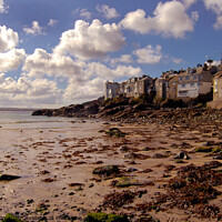 Buy canvas prints of 'Harbour Beach' St. Ives, Cornwall, UK by Peter Bolton