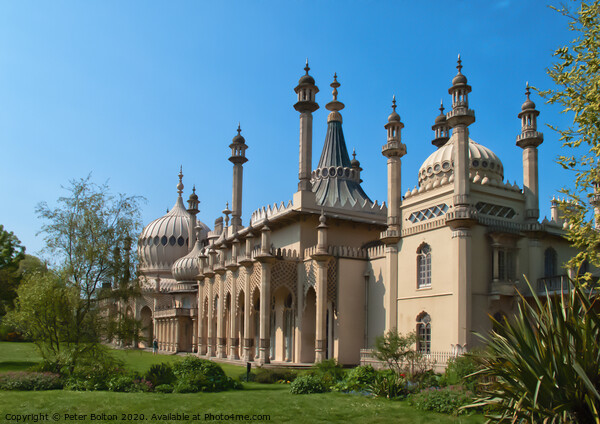Royal Pavilion, Brighton, Sussex, UK. Picture Board by Peter Bolton