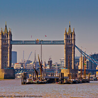 Buy canvas prints of Tower Bridge, London, UK. by Peter Bolton