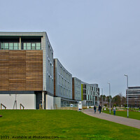 Buy canvas prints of Anglia Ruskin University, Chelmsford, Essex, UK. by Peter Bolton