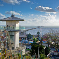 Buy canvas prints of Observation tower at Southend on Sea seafront, Essex, UK.  by Peter Bolton