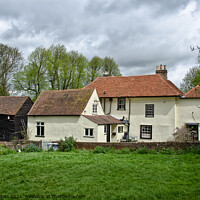 Buy canvas prints of Idyllic 16th Century Farmhouse by Peter Bolton