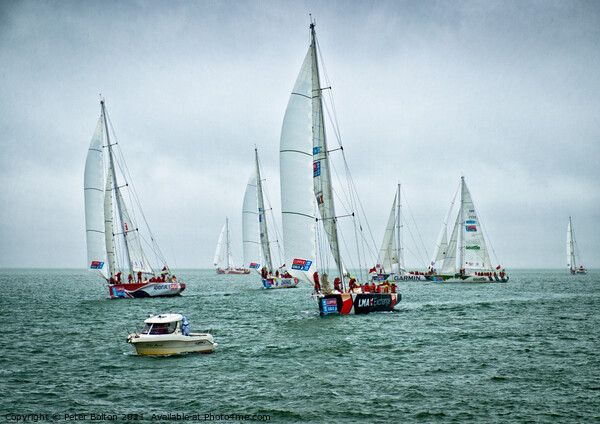 Start of the Round the World Clipper Race 2019-20 at Southend on Sea, Essex, UK. Picture Board by Peter Bolton