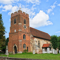 Buy canvas prints of St.Thomas Church, Bradwell-juxta-Mare, Bradwell, Essex, UK. by Peter Bolton