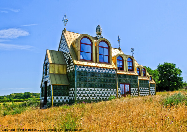 A house for Essex designed by Grayson Perry at Wrabness, Essex, UK. Picture Board by Peter Bolton