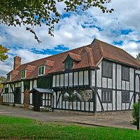Buy canvas prints of Southchurch Hall, Southend on Sea, Essex, UK. by Peter Bolton