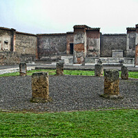 Buy canvas prints of Ruins in Pompeii by Peter Bolton