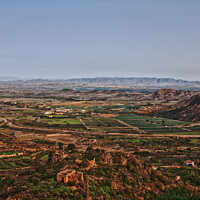 Buy canvas prints of Countryside near Malaga, Spain. by Peter Bolton