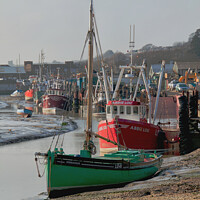 Buy canvas prints of Old Leigh, Leigh on Sea, Thames Estuary, Essex, UK. by Peter Bolton