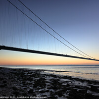 Buy canvas prints of Humber suspension bridge by Angela Redrupp