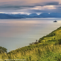 Buy canvas prints of Sound of Raasay, Isle of Skye Scotland. by jim Hamilton