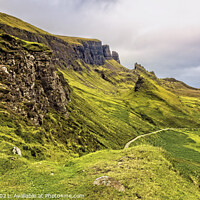 Buy canvas prints of The Quiraing Isle of Skye. by jim Hamilton
