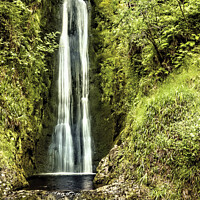 Buy canvas prints of Glenevin waterfall, Donegal, Ireland by jim Hamilton