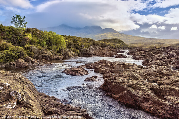 Isle of Skye, at Sligachan Picture Board by jim Hamilton