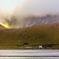 Buy canvas prints of Mist over Skye by jim Hamilton