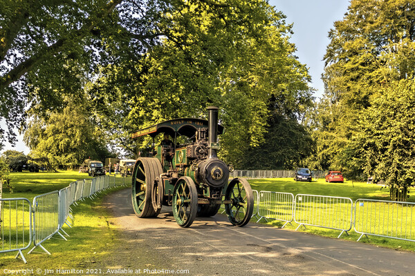 Old Traction Engine Picture Board by jim Hamilton
