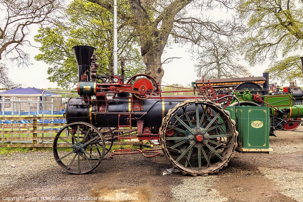 Canadian Traction Engine Picture Board by jim Hamilton