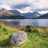 Buy canvas prints of Loch Leven at Glencoe by jim Hamilton