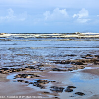 Buy canvas prints of Castlerock beach, Northern Irelaand by jim Hamilton