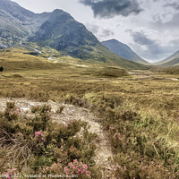 Buy canvas prints of Majestic Glencoe,Scotland and the Lagangarbh hut by jim Hamilton