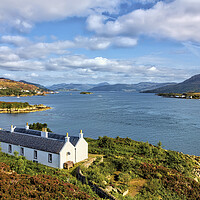 Buy canvas prints of View from the Skye Bridge by jim Hamilton