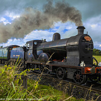 Buy canvas prints of The Majestic Steam Train Journey by jim Hamilton