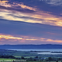 Buy canvas prints of Lough Foyle Sunset by jim Hamilton