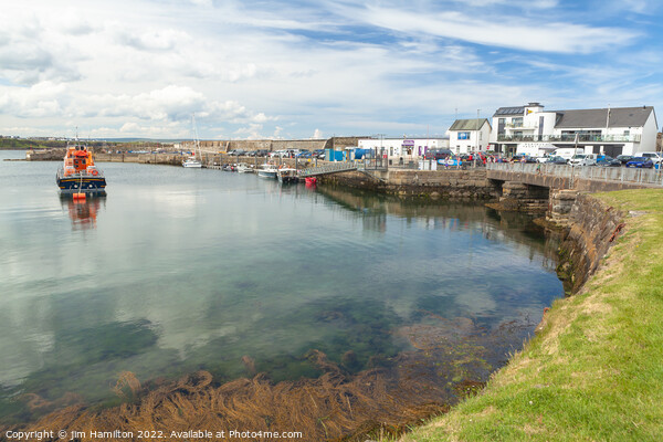 Portrush harbour, County Antrim Picture Board by jim Hamilton