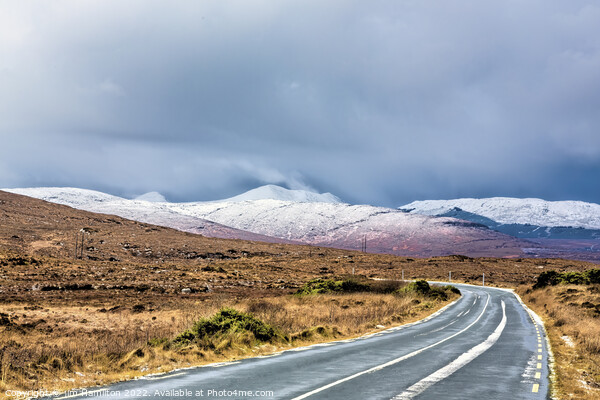 Winter in Donegal Ireland Picture Board by jim Hamilton