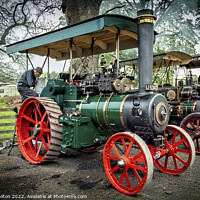 Buy canvas prints of Vintage Traction Engines Revived by jim Hamilton
