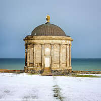 Buy canvas prints of Mussenden Temple, Northern Ireland by jim Hamilton