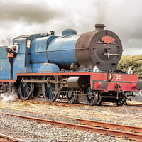 Buy canvas prints of Majestic Steam Train Rides on Causeway Coast by jim Hamilton