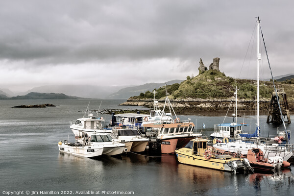 Caisteal Maol Isle of Skye Picture Board by jim Hamilton