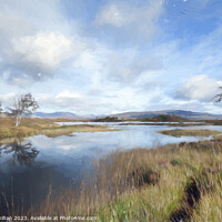 Buy canvas prints of Serenity on Rannoch Moor by jim Hamilton