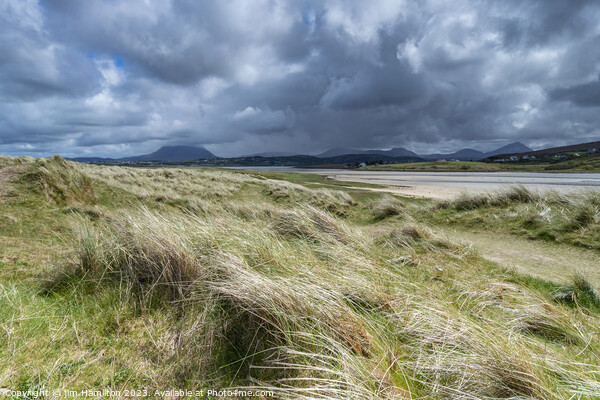 Serene Sea at Magheraroarty Beach Picture Board by jim Hamilton