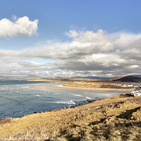Buy canvas prints of The Enchanting Narin Strand in County Donegal by jim Hamilton