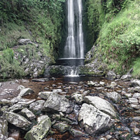Buy canvas prints of Falling Water's Serenade, Donegal by jim Hamilton