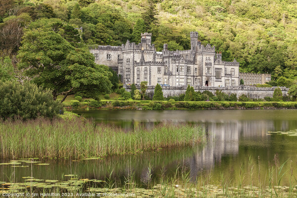 Kylemore Abbey Connemara, County Galway, Ireland Picture Board by jim Hamilton