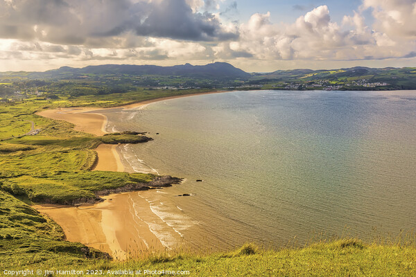 Ballymastocker beach, Portsalon, Donegal Ireland Picture Board by jim Hamilton