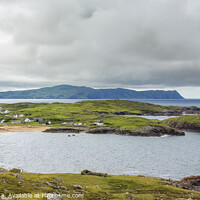 Buy canvas prints of The Atlantic drive, County Donegal, Ireland by jim Hamilton